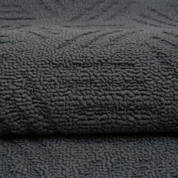 Solid High Low Loop Kitchen Mat 18"x 27" Gray Flannel - Image 4